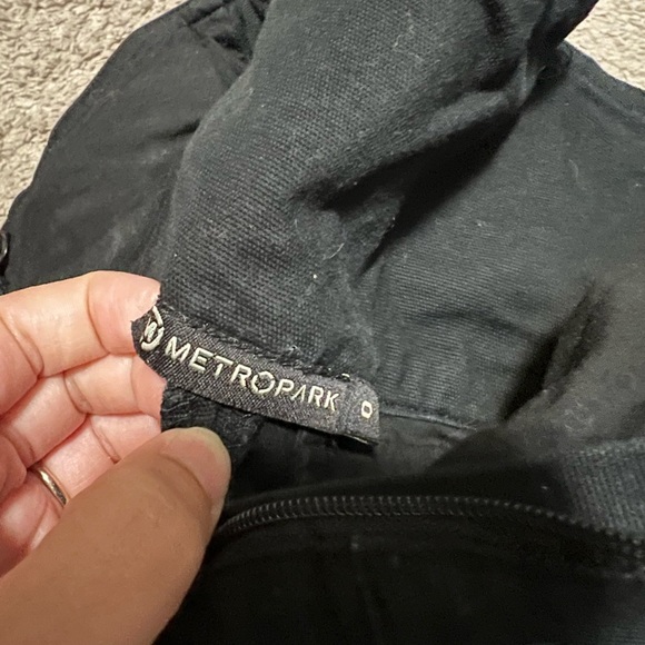 Metro park black high waisted shorts - Picture 2 of 3